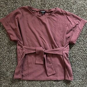 Express Tie Front Top SZ SM